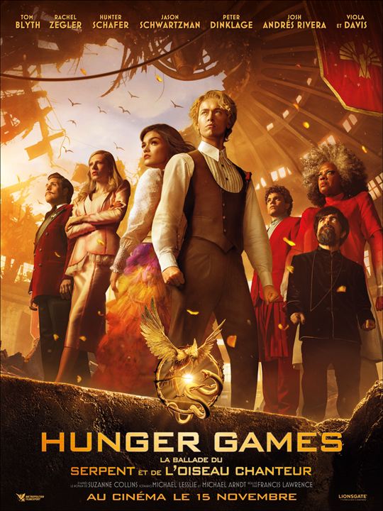 Hunger Games, La ballade du serpent et de l'oiseau chanteur (2023)