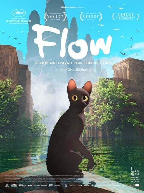 Flow, le chat qui n’avait plus peur de l’eau (2024)